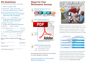 Retirement Road Map
